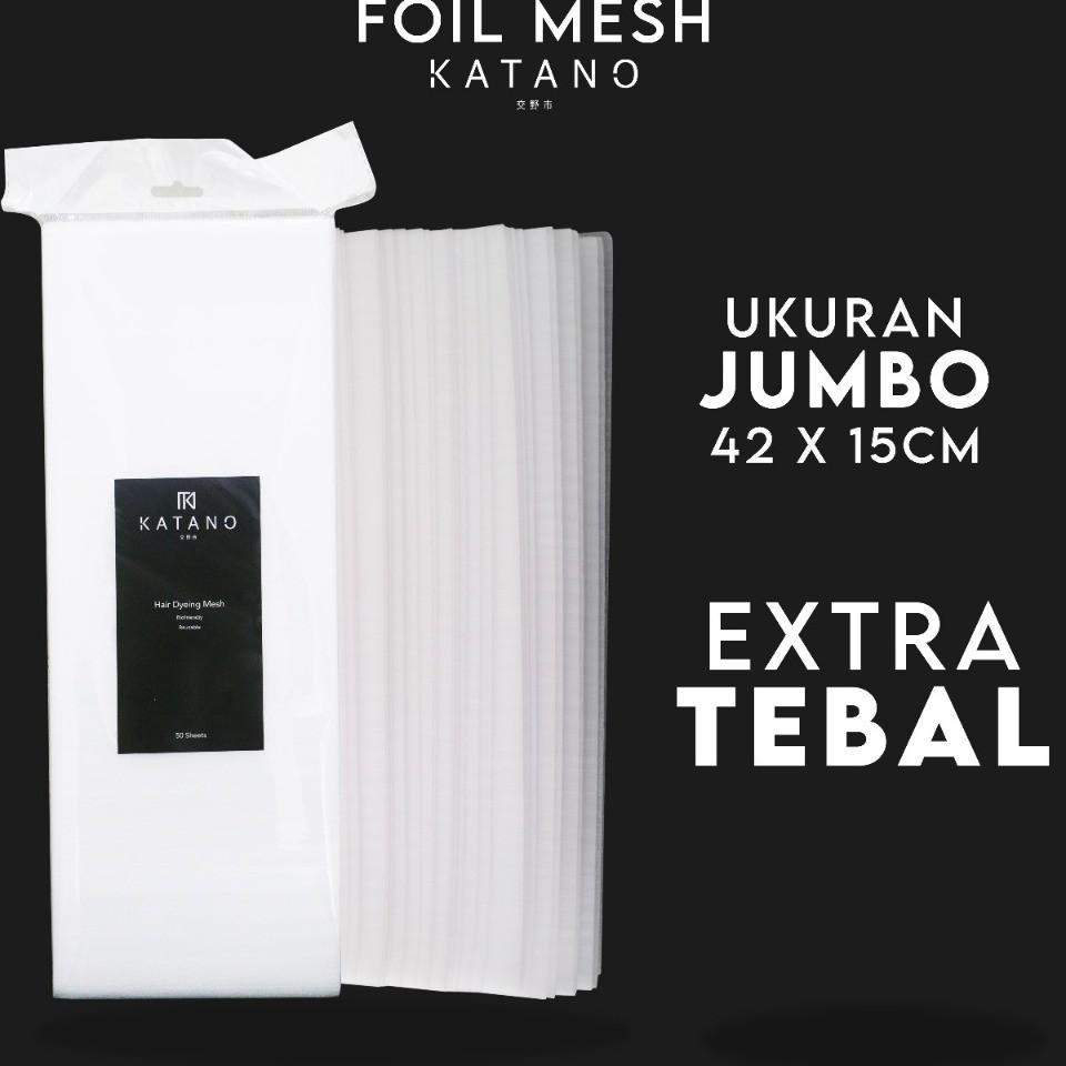 Foil Mesh / Alat Pewarnaan Rambut Kertas Highlight Wraps / Pengganti Aluminium Foil