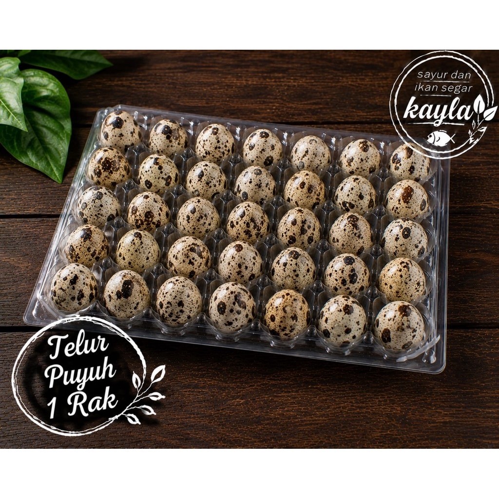Telur Puyuh 1 Rak