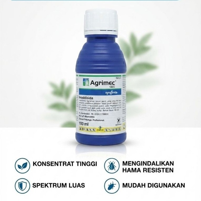 Insektisida AGRIMEC 50ML & 100ML original 100%
