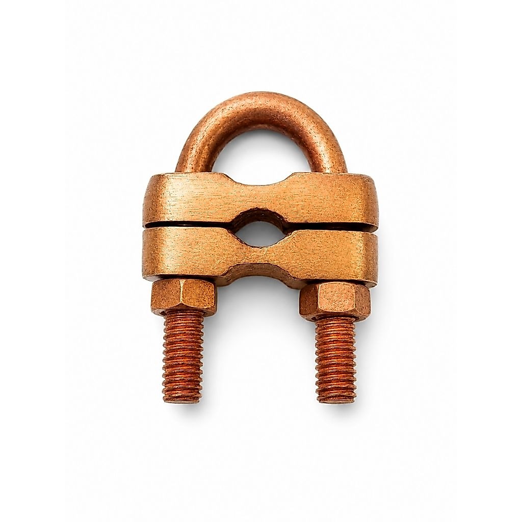 Klem U-Bolt 1 Lobang / Klem U-Bolt Grounding 1 lubang