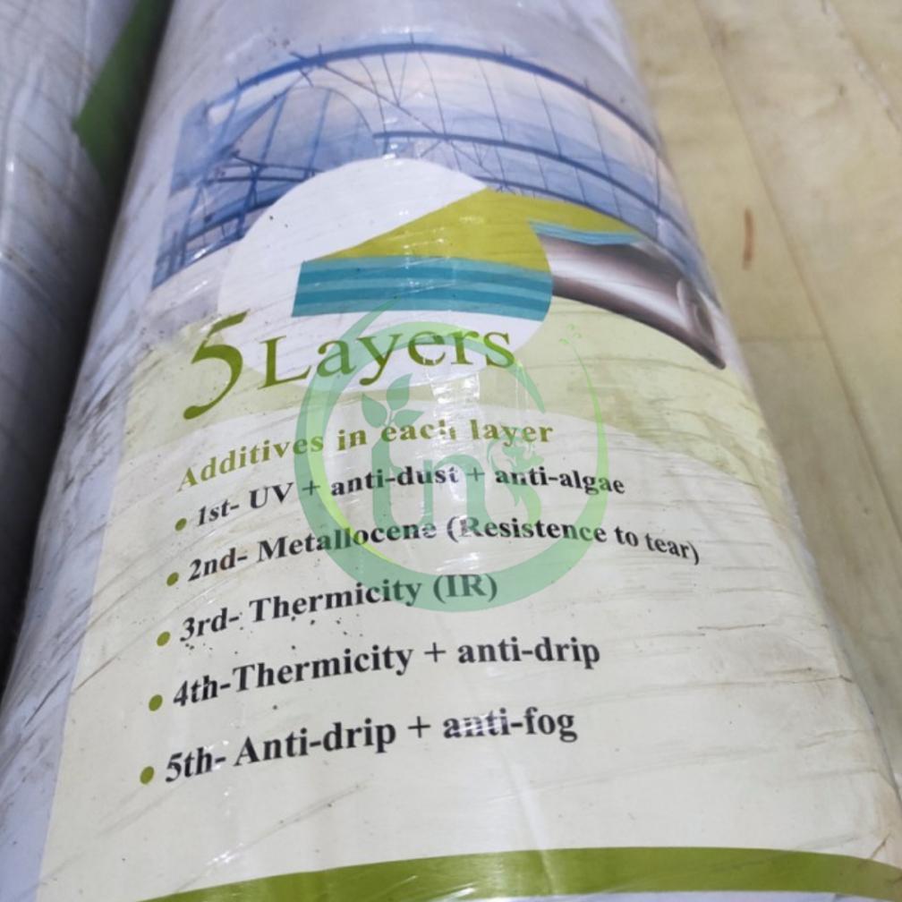 Best Plastik UV Toyotani 200 Micron Lebar 3 meter 1 Roll 100 meter