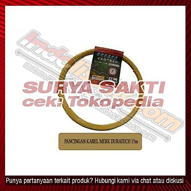 PANCINGAN KABEL L0415 (15M) KUNING DURATECH