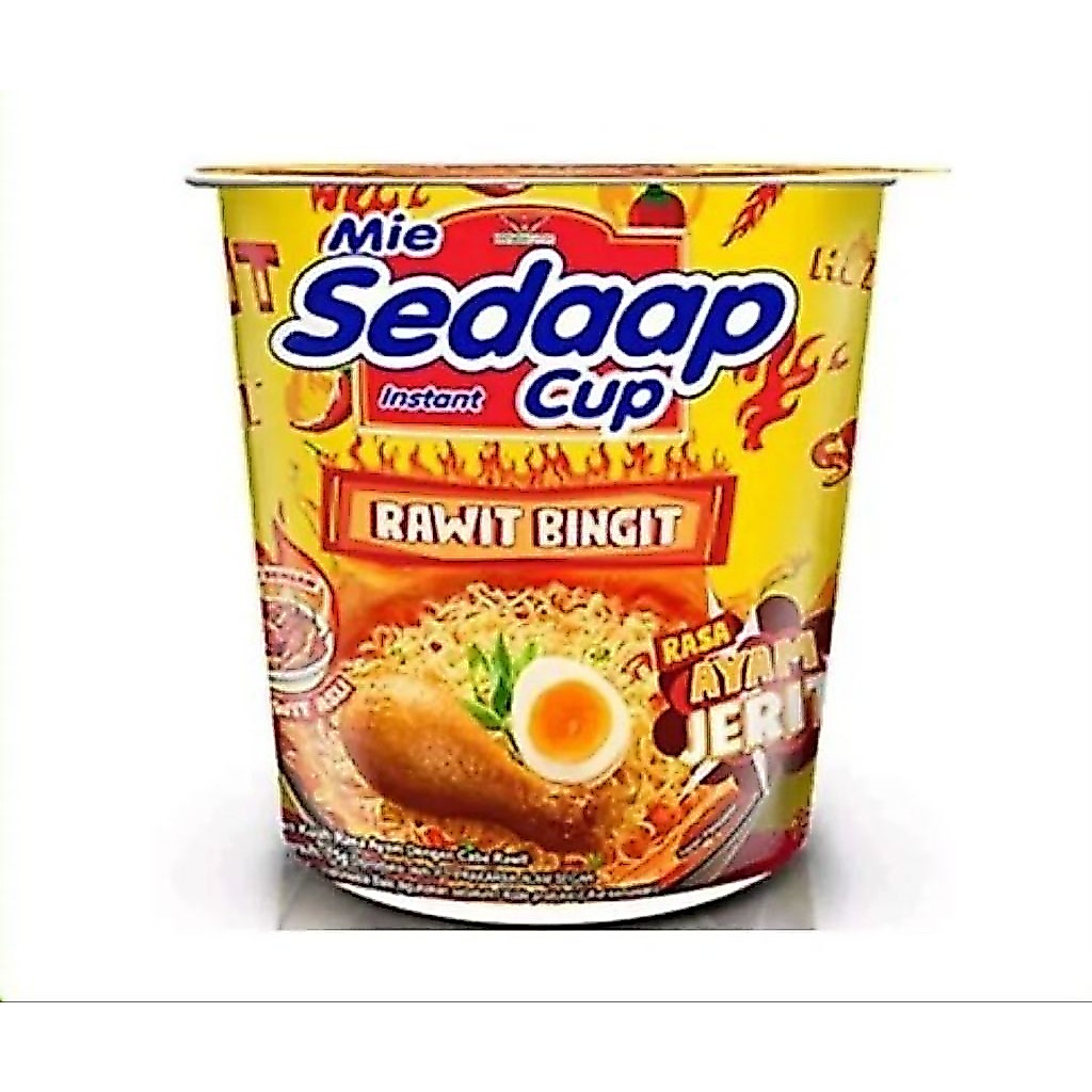 Pop Mie Sedap Rawit Bingit/cup