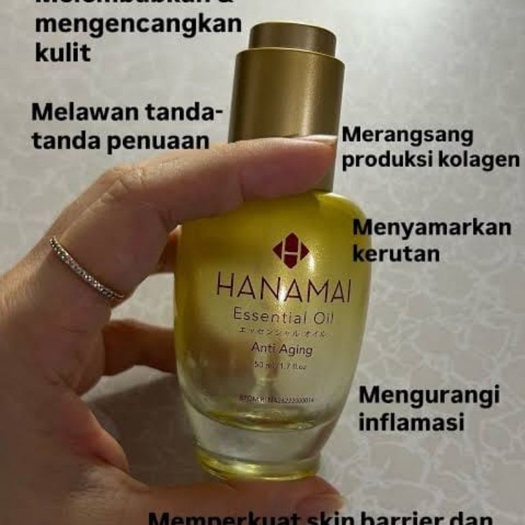 Hanamai Essensial oil anti aging original AFC