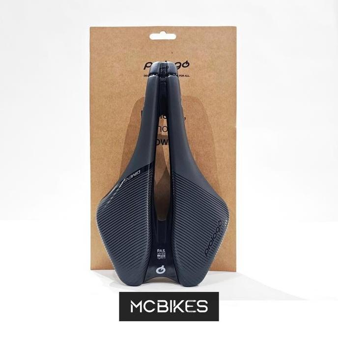 Prologo Dimension Space 153mm / 155mm Saddle - Anthracite - Sadel Sepeda