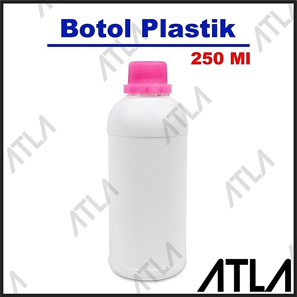 Botol Plastik 250ml Wadah Bottle Air Pupuk Labor Serbaguna 250 ml cc Perkebunan