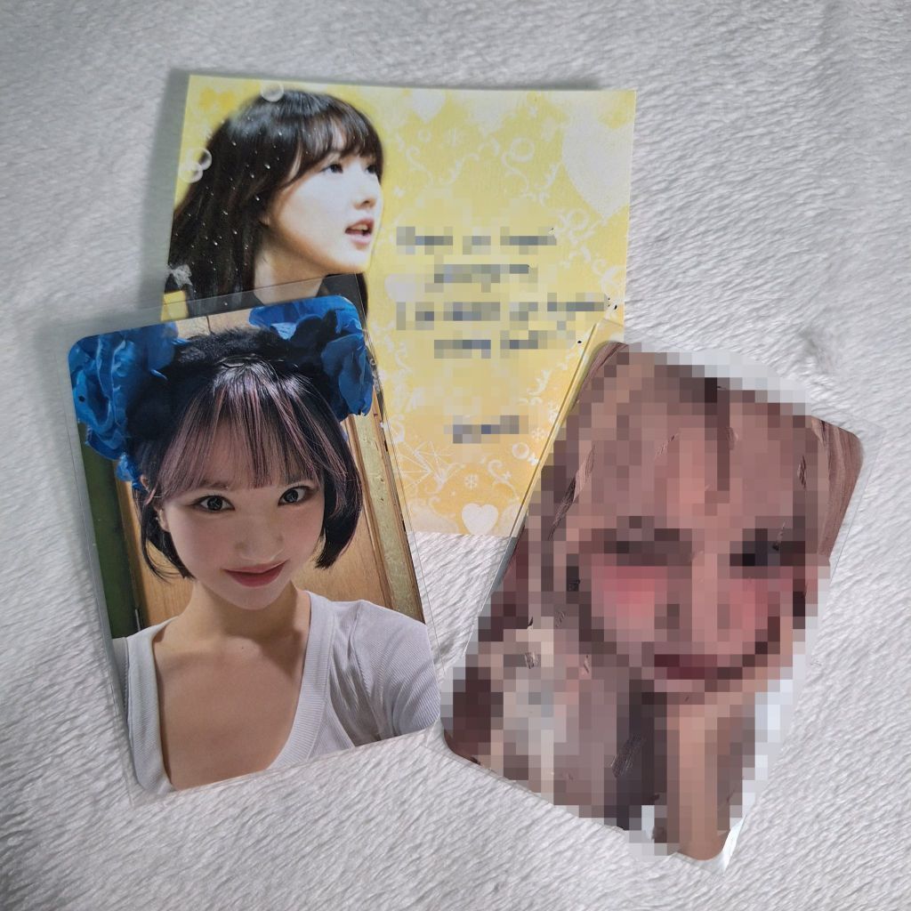 [BACA DESKRIPSI] pc photocard official eunha viviz gfriend dmm r3 pob preorder benefit summer vibe s