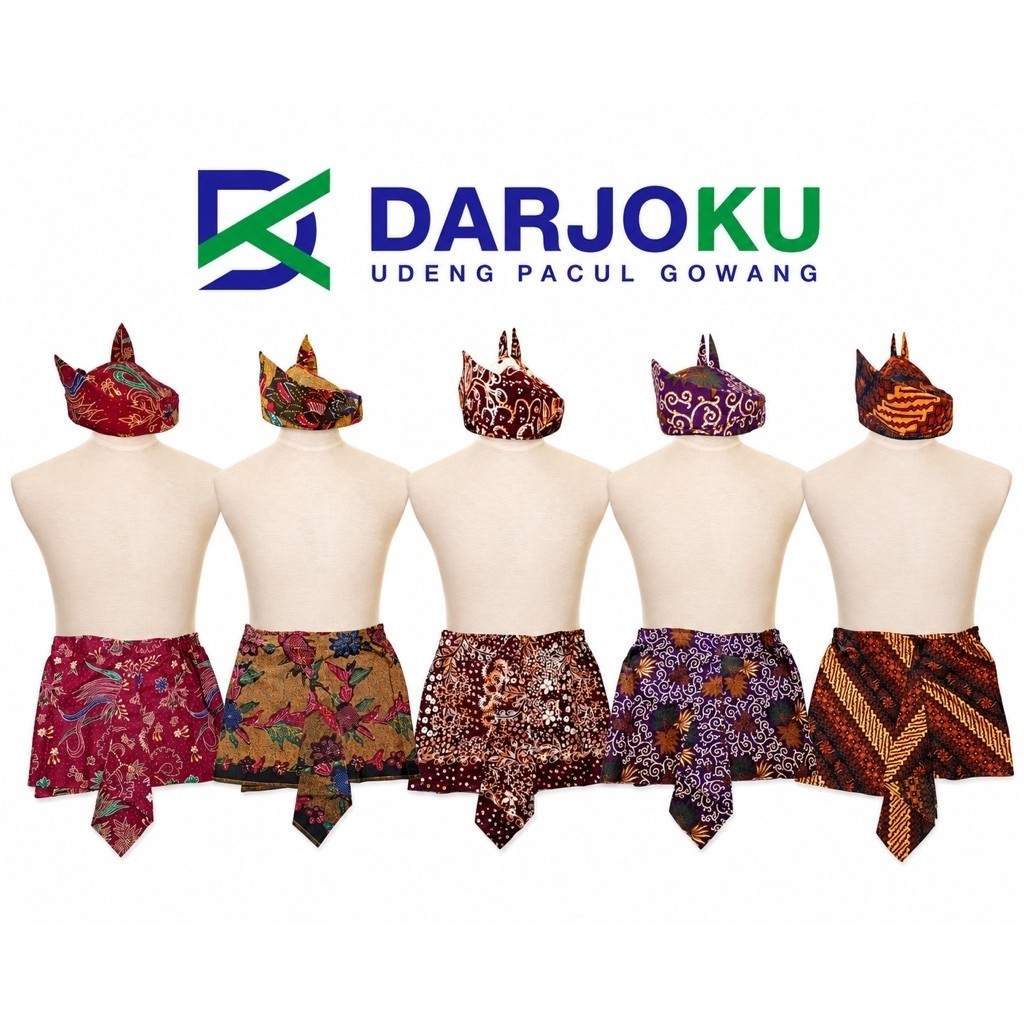 DARJOKU-Paket Udeng Pacul Gowang + Srembong Instan