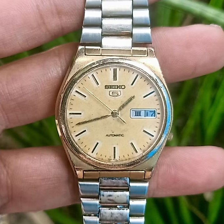 Jam Tangan Second Seiko Automatic Cal 7009
