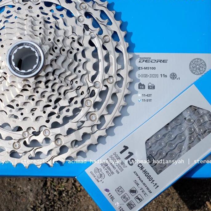 Promo NEW Groupset SHIMANO DEORE M5100 11speed Groupset DEORE M5100 11 speed Diskon