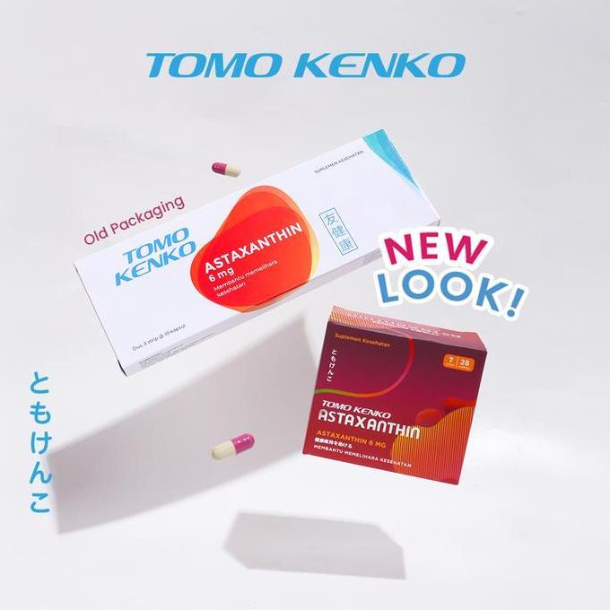 Fitmax- Tomo Kenko Vitamin Astaxanthin 6 Mg | Daya Tahan Tubuh