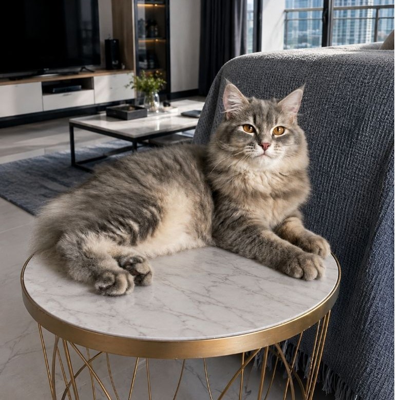 kucing mainecoon super betina cantik