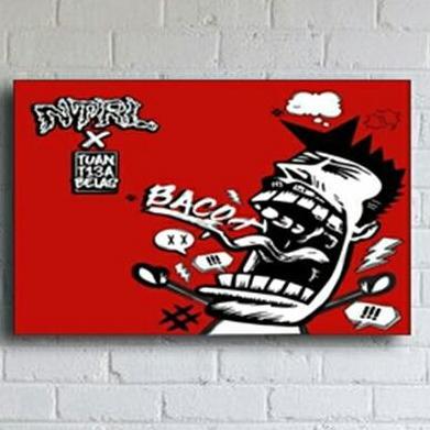 POSTER DINDING NTRL BAND DEKOR FBBOOK