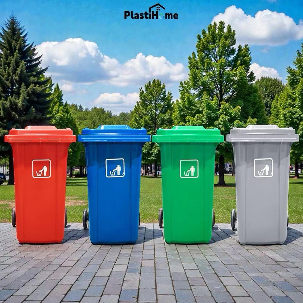 TEMPAT SAMPAH RODA 100LT -120LT - 240LT  HDPE