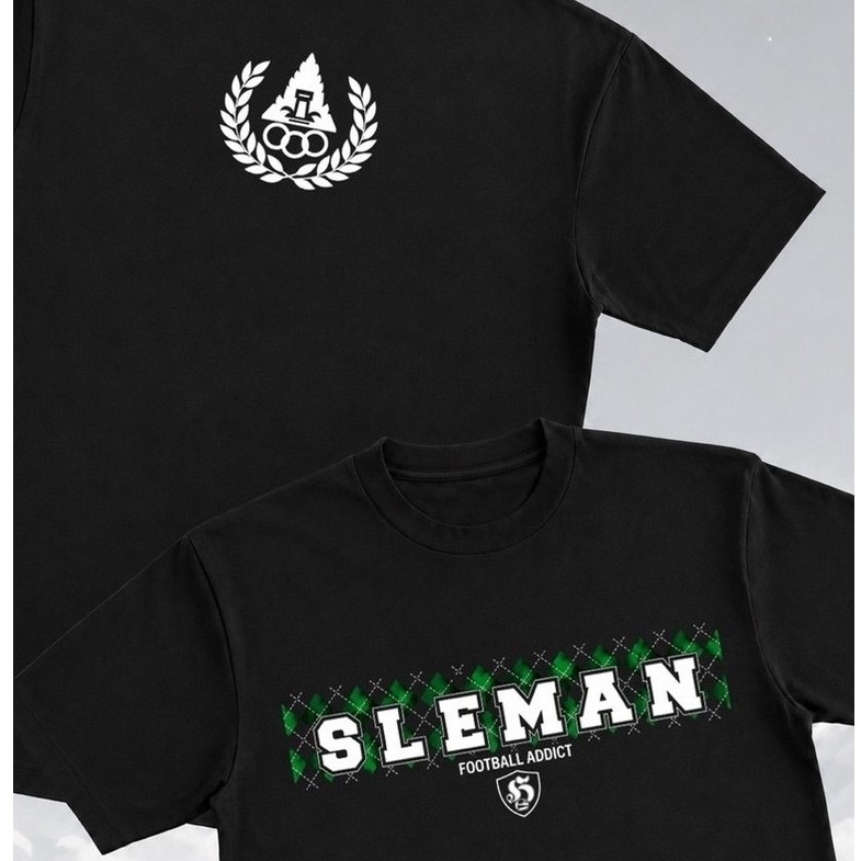 kaos tshirt casual sleman fans football addict