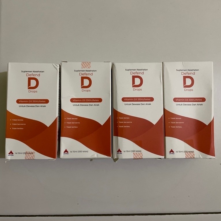 Defend D Drops Vitamin D3 15ml