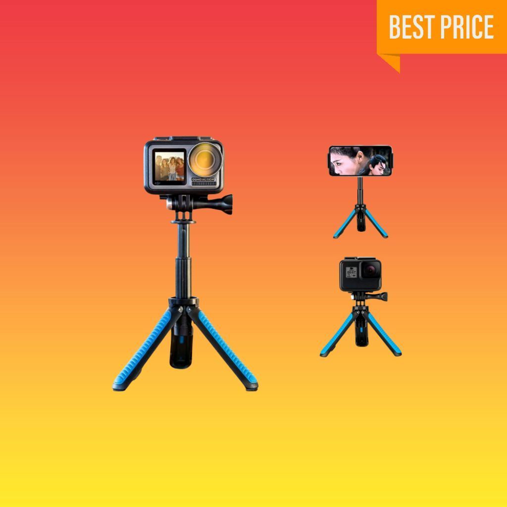 Mini Tripod Selfie Stick Camera GoPro Tongsis Kamera GoPro
