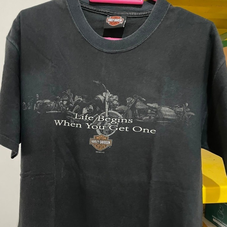 Kaos Harley Davidson Vintage