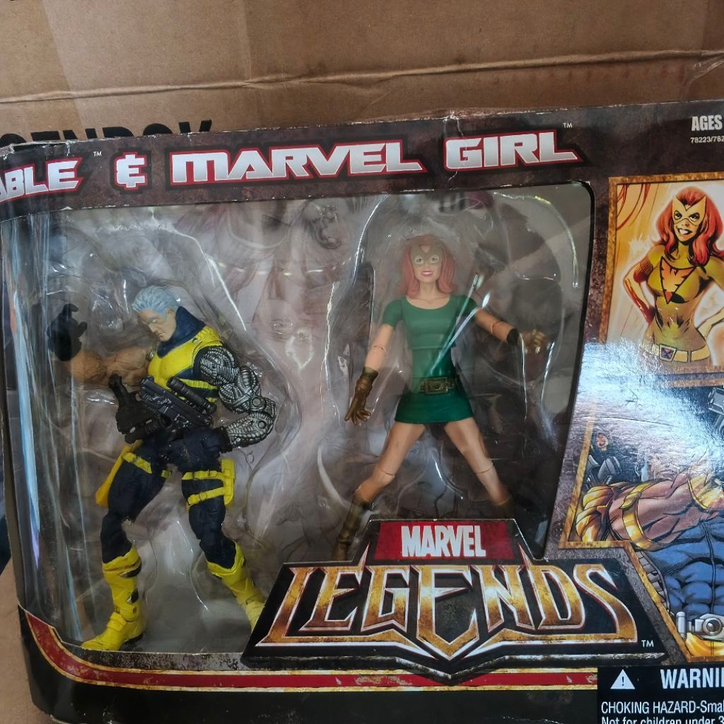 Set Figure Marvel Legends Cable Marvel Girl