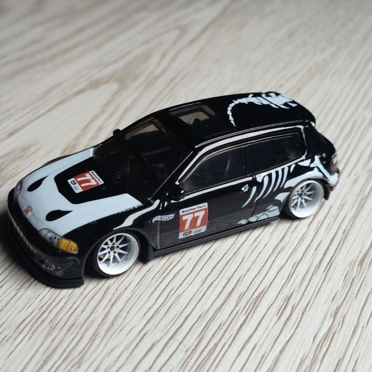 HOTWHEELS CUSTOM HONDA CIVIC EG SKELETON