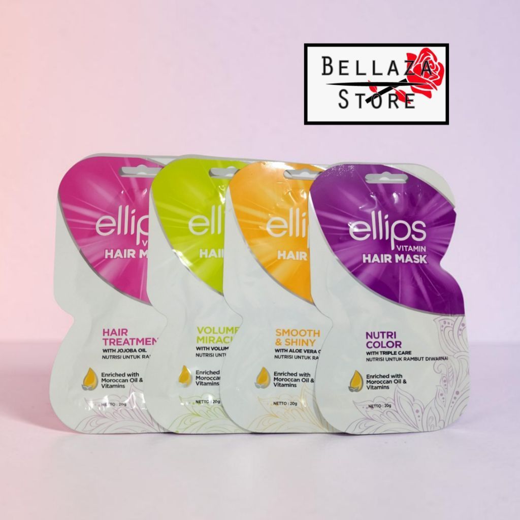 Ellips Vitamin Hair Mask Sachet / Masker Rambut Ellips