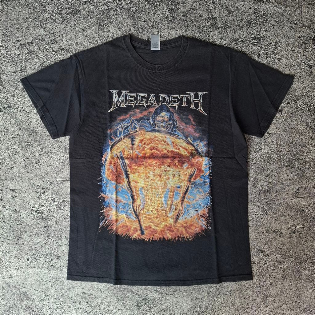 Kaos band MEGADETH original merch | Budjangan Kolektif
