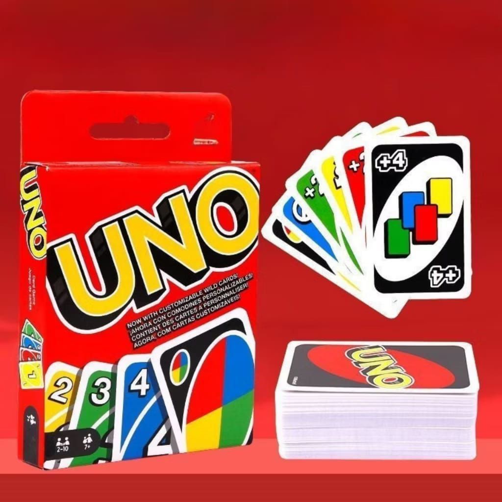 Kartu UNO dan UNO Flip / Permainan Kartu Keluarga / UNO Flip Dua Sisi