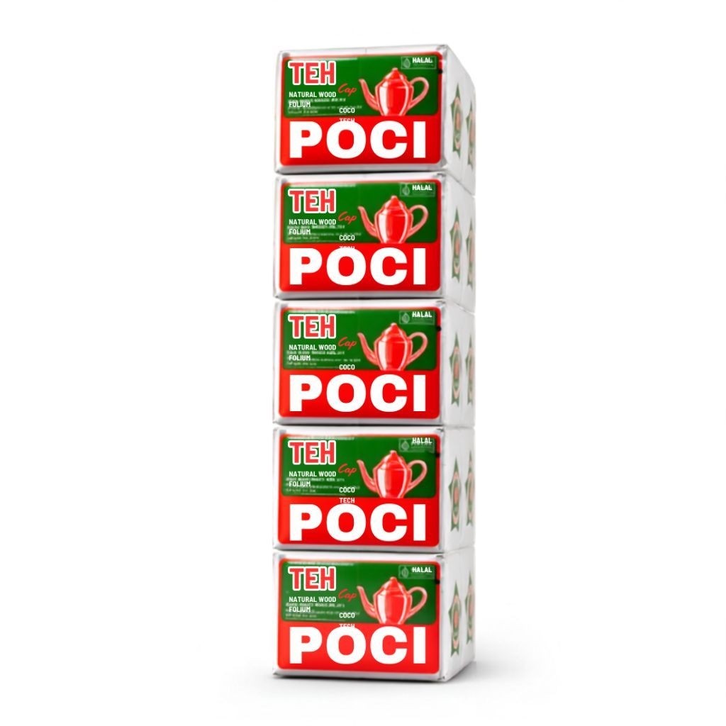 Teh Poci Bubuk Teh Hijau Melati 10 Sachet 8g