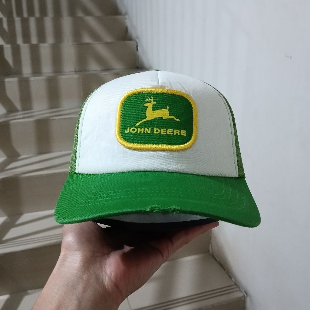 topi trucker pria john deere