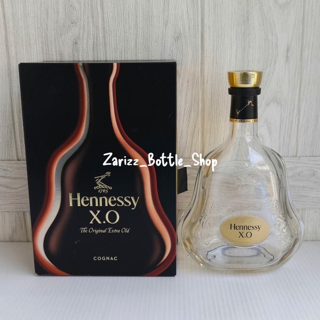 Botol Kosong Hennessy XO 700ml + Box