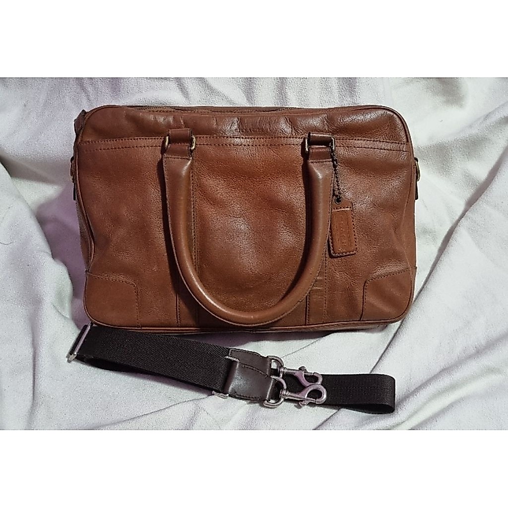 Coach Full Leather Briefcase