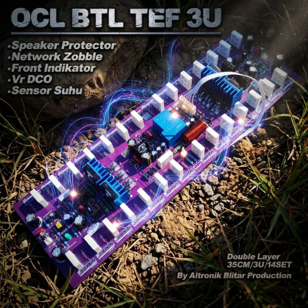 OCL BTL TEF 3U | Double Layer | OCL BTL 2U | Responsif | Modifikasi Lagi | Part Super Original