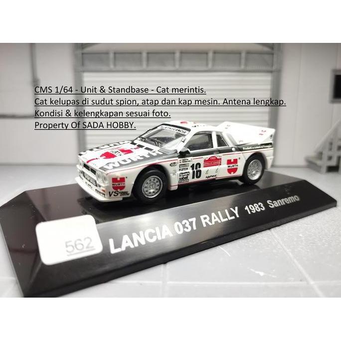 CMS 1/64 LANCIA 037 RALLY 1983 SANREMO NO 16 UNIT & STANDBASE ONLY HS99