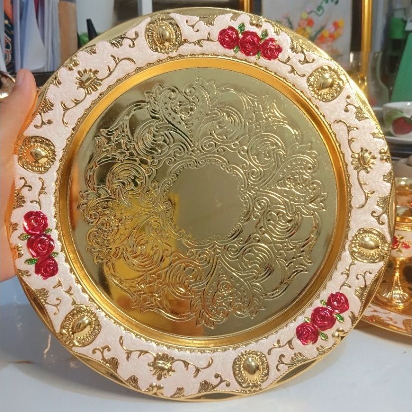 piring emas mewah ala arab