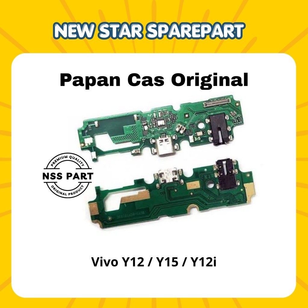 PAPAN CAS VIVO Y12 / Y15 / Y12I KONEKTOR HEADSET & MIC
