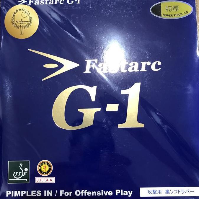 Nittaku Fastarc G1 dan G1 Max Rubber Karet