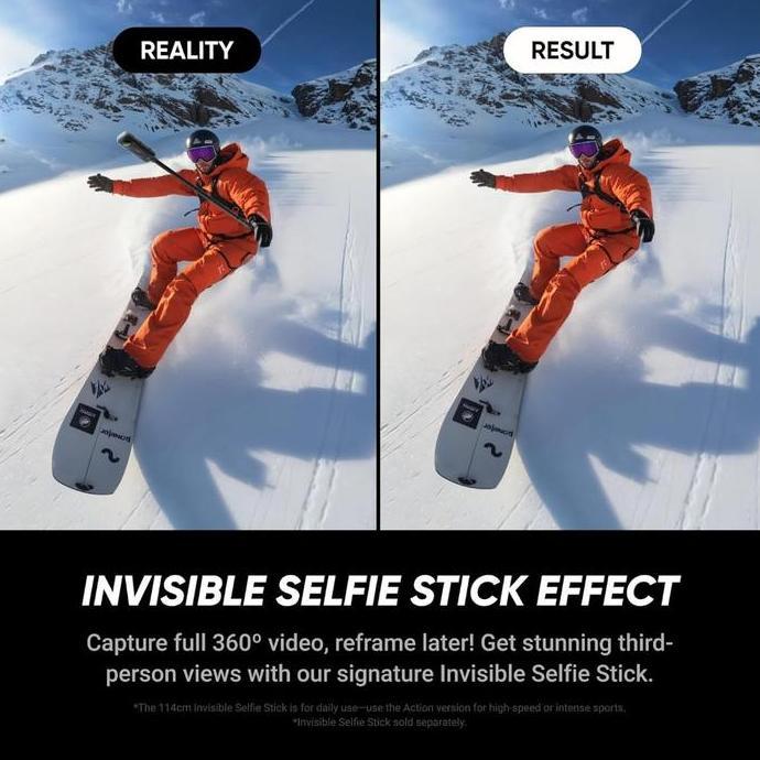 Insta360 X5 Action Camera 360 Essential Bundle
