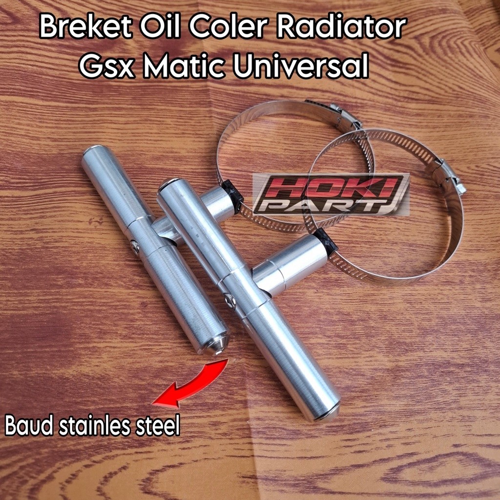 Breket Oil coller radiator Gsx Matic universal/Breket Oc radiator mx gsx pasang matic universal