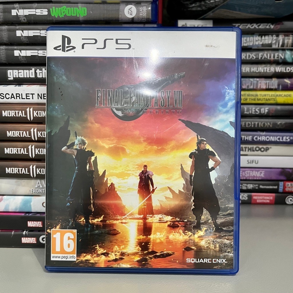 final fantasy vii rebirth ps5 disc playstation5 kaset ps bd ff 7