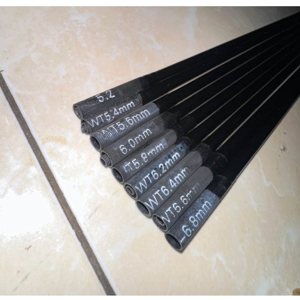 Sperpart Tegek Carbon Set Ruas 1-2-3