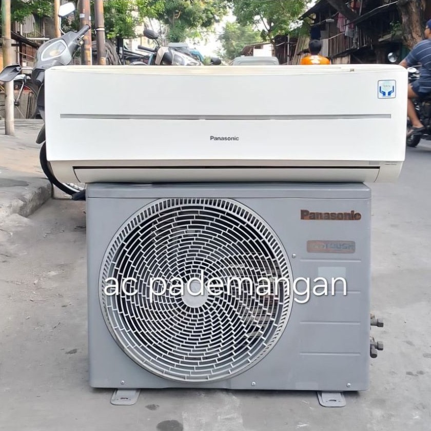 AC Panasonic 1 PK R32 SECOND + pasang (free ongkir Sejabotabek)