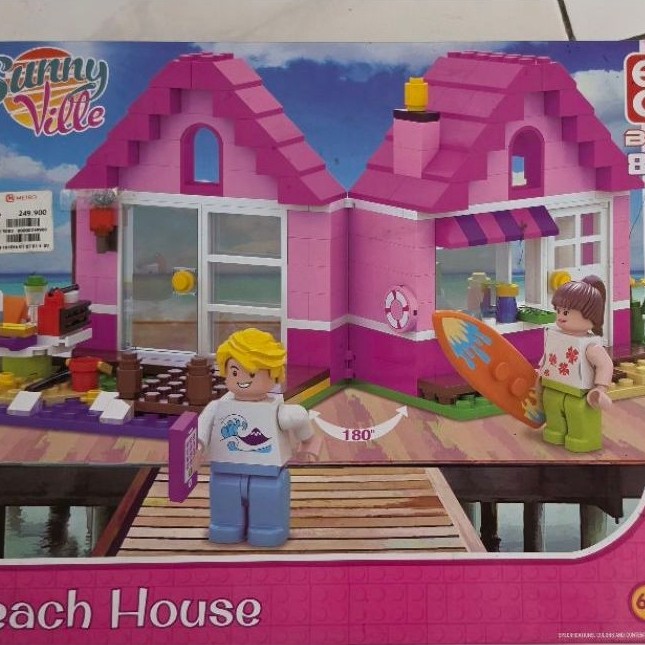 Emco Brix 8091 Beach House Kids Block Bricks set mainan