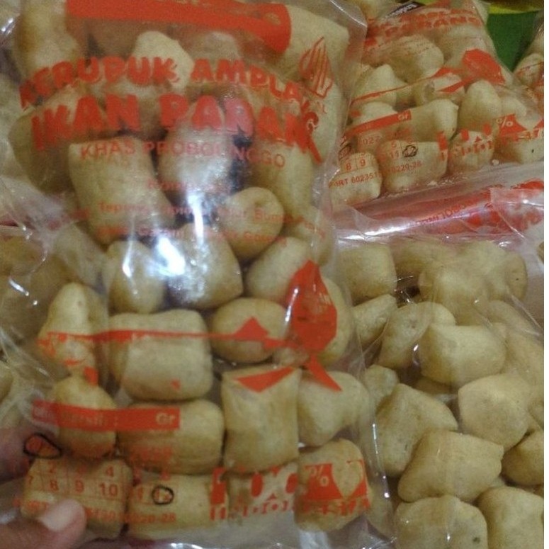 Kerupuk Amplang Ikan Parang2  Khas Probolinggo