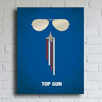POSTER HIASAN DINDING ART TOP GUN FBBOOK