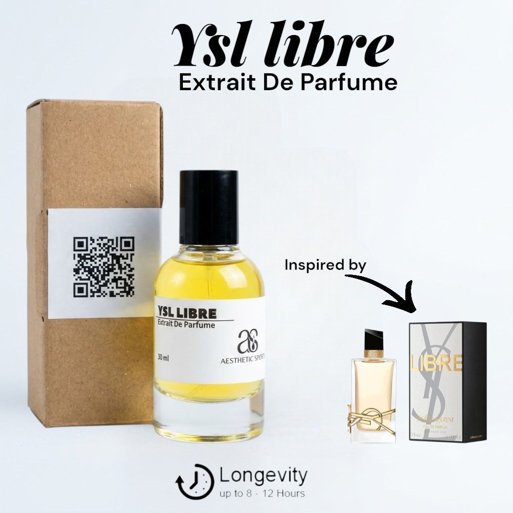 Parfum YSL Libre Extrait De Perfume 30ml Aesthetic Sport Inspired by