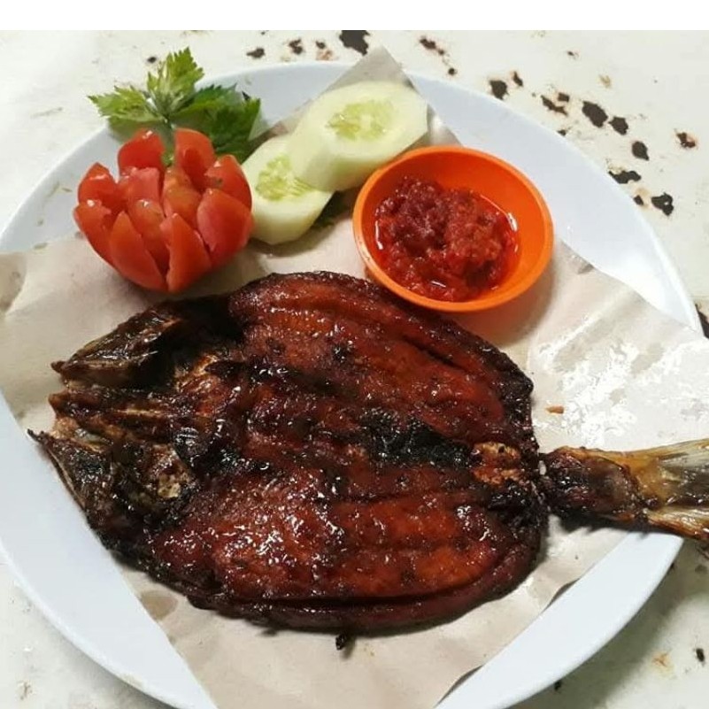 Ikan Bandeng Cabut Duri bakar