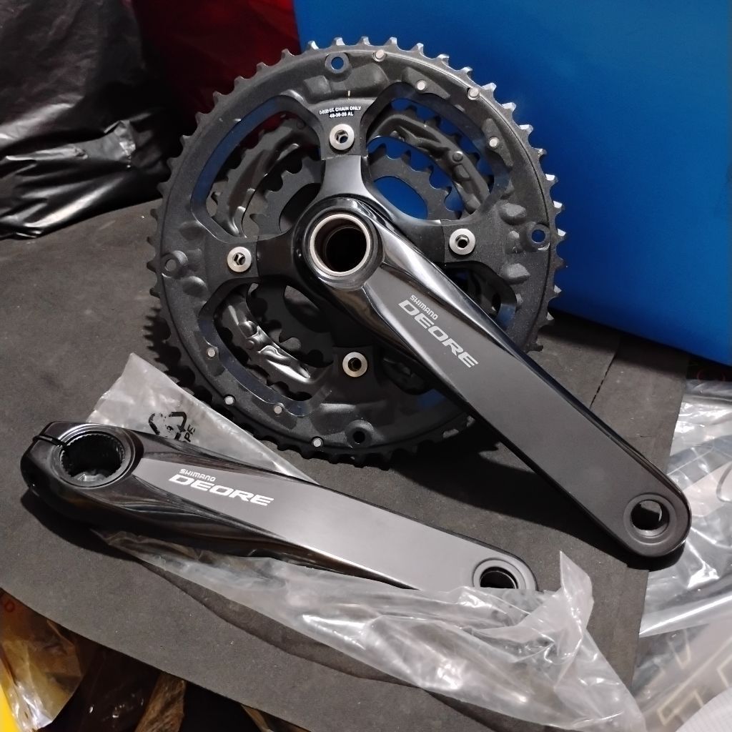 Crank Shimano Deore HT2 Triple 3 Speed  M6000 T6010 48T