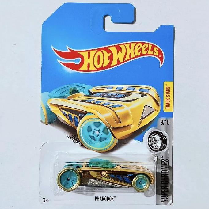 HOT WHEELS PHARODOX GOLD 2016 TREASURE HUNT REGULER BASE BESI FTS99