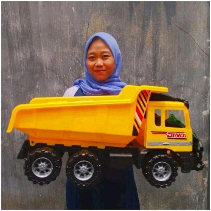 Mainan Mobil Truk Dump Super Jumbo - Mobilan Truck Pasir Besar Anak Laki Cowok