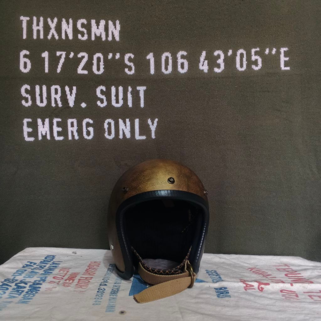 Helm Slimhead 500TX Gold Patina